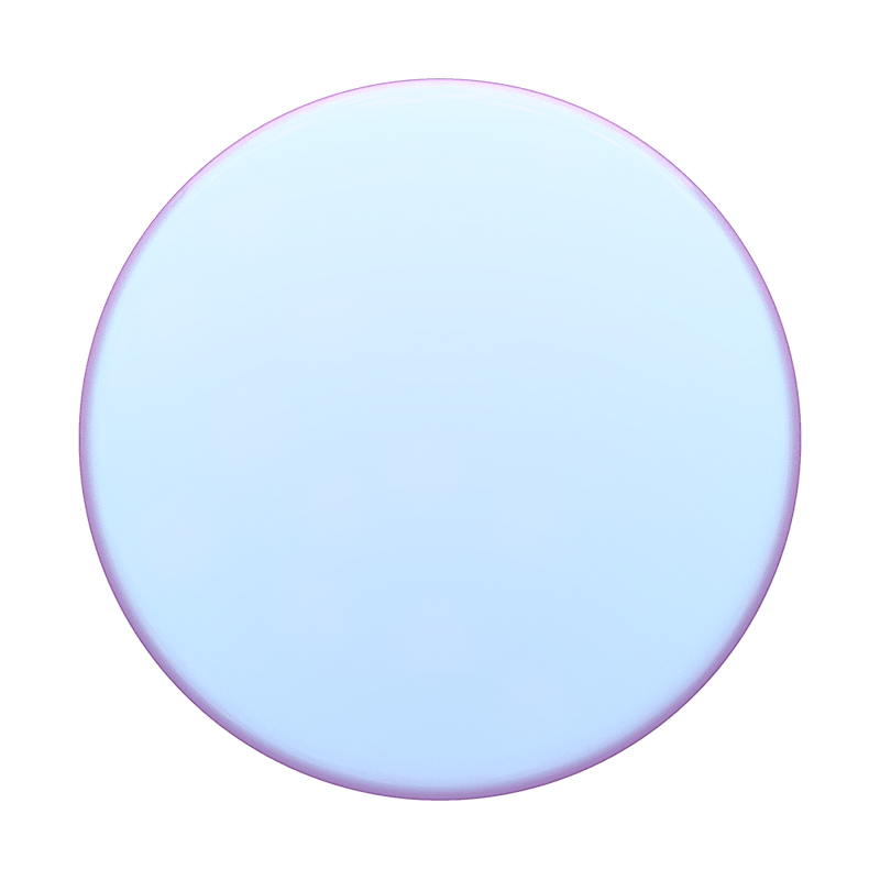 PopGrip Color Chrome Mermaid White
