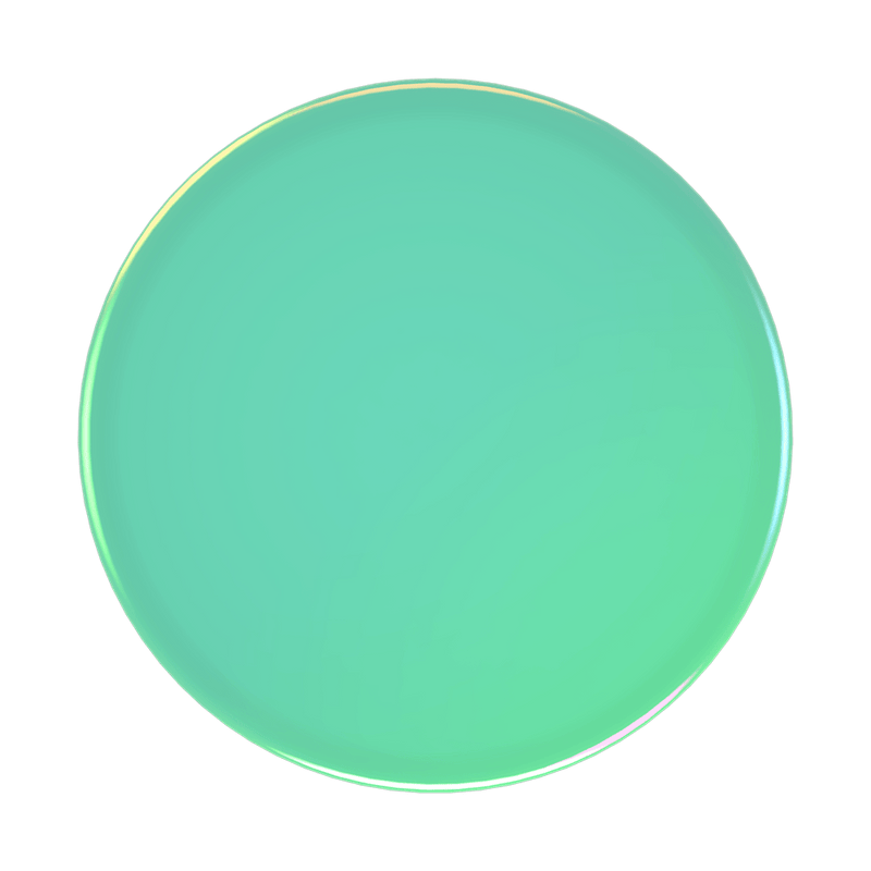 PopGrip Color Chrome Seafoam