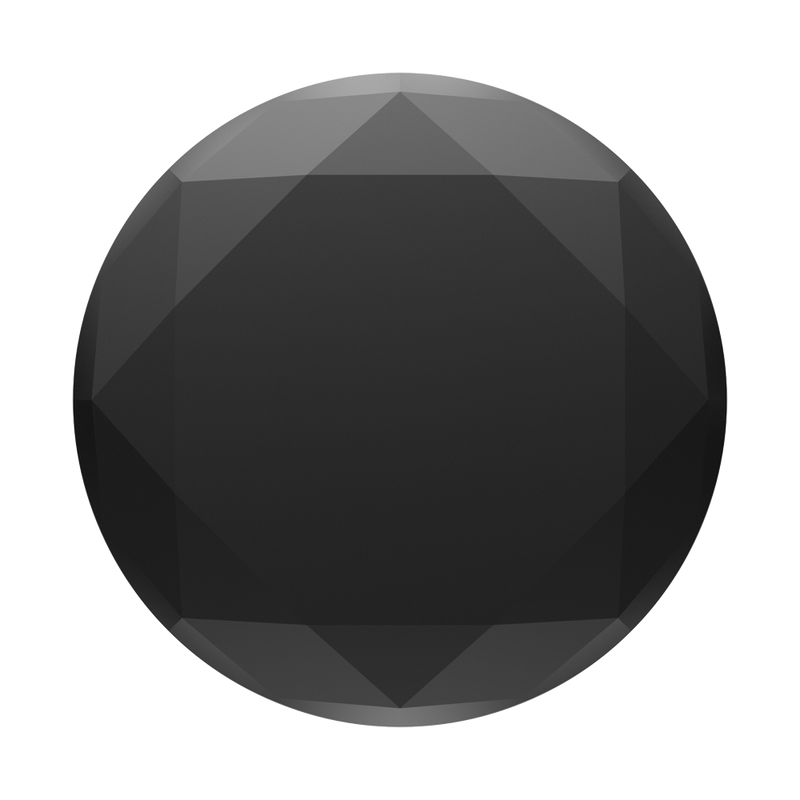 PopGrip Metallic Diamond Black
