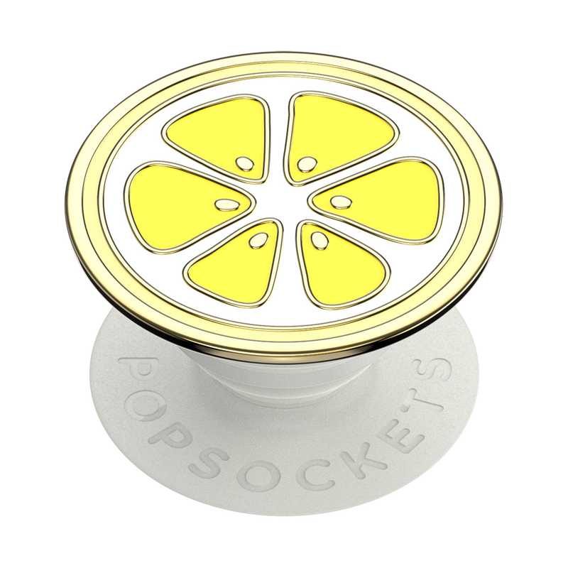 PopGrip Enamel Lemon Slice Yellow