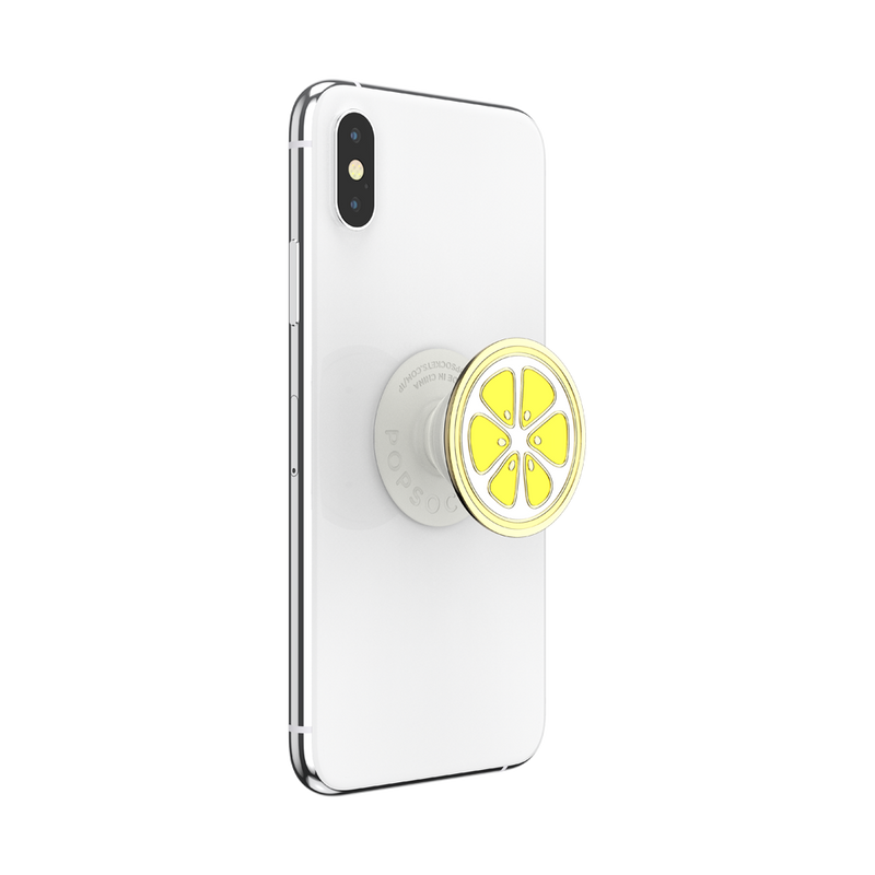 PopGrip Enamel Lemon Slice Yellow