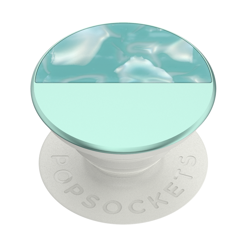 PopGrip Glam Inlay Acetate Aquamarine