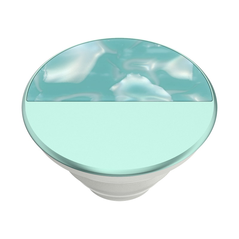 PopGrip Glam Inlay Acetate Aquamarine