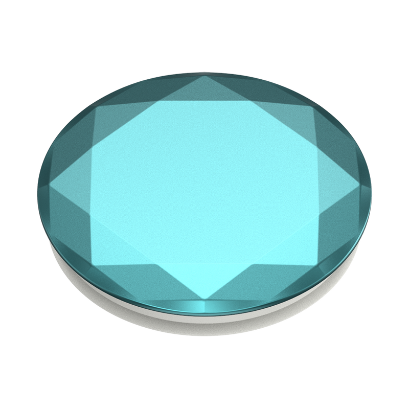 PopGrip Metallic Diamond Aquarius Blue