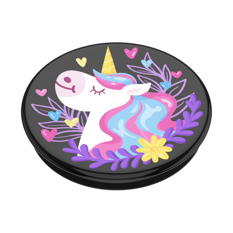 PopGrip Unicorn Day Dreams Black Gloss