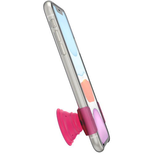 PopGrip Slide Stretch Neon Pink